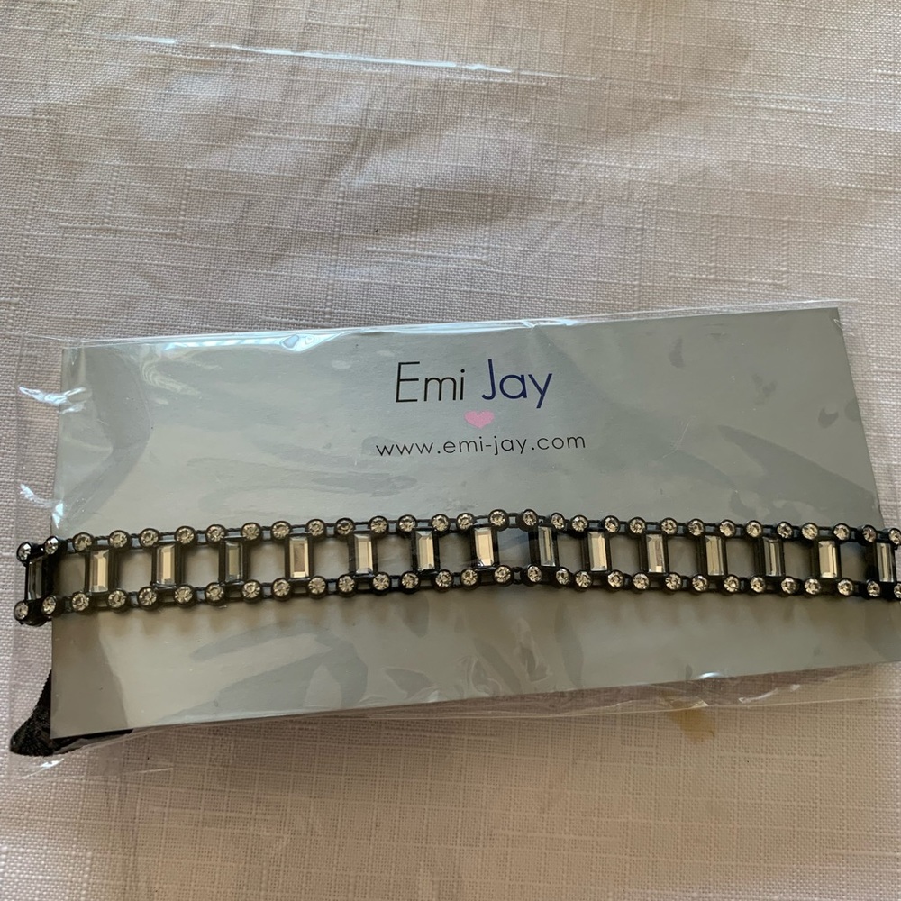 Crystal ladder headband.